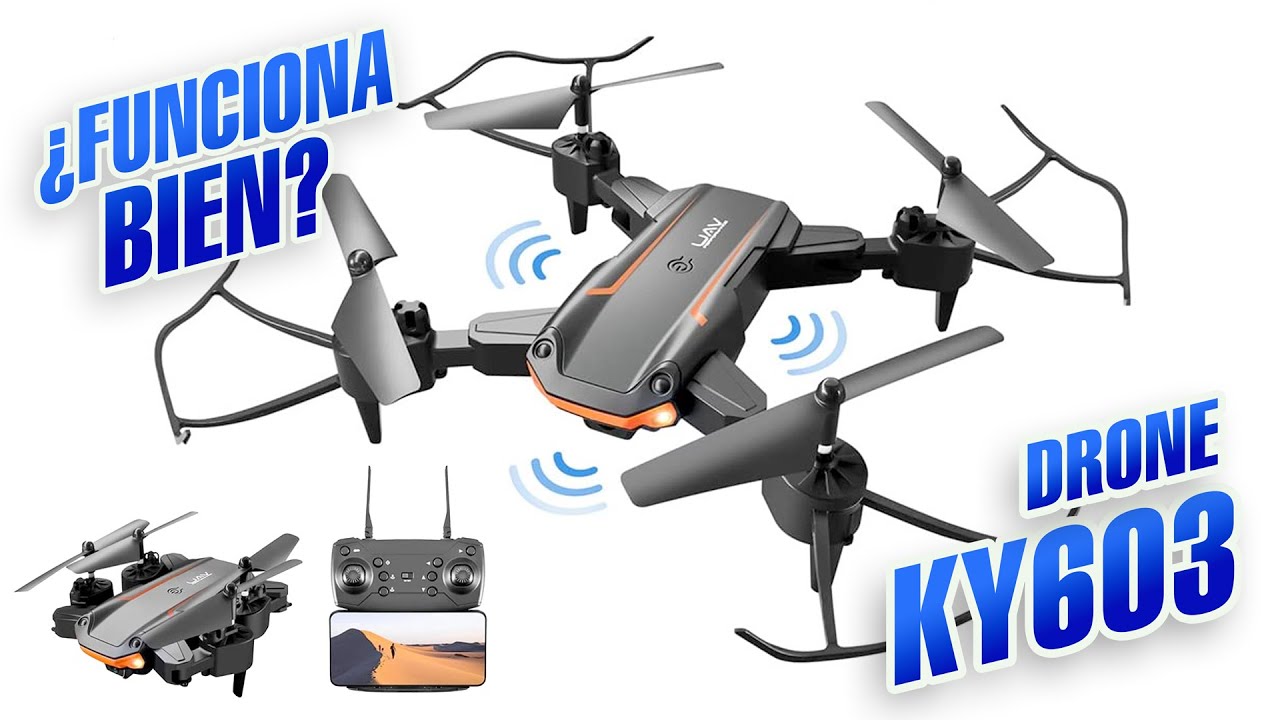 DRONE KY603 4K HD ¿qué tal funciona? ¿vale la pena?