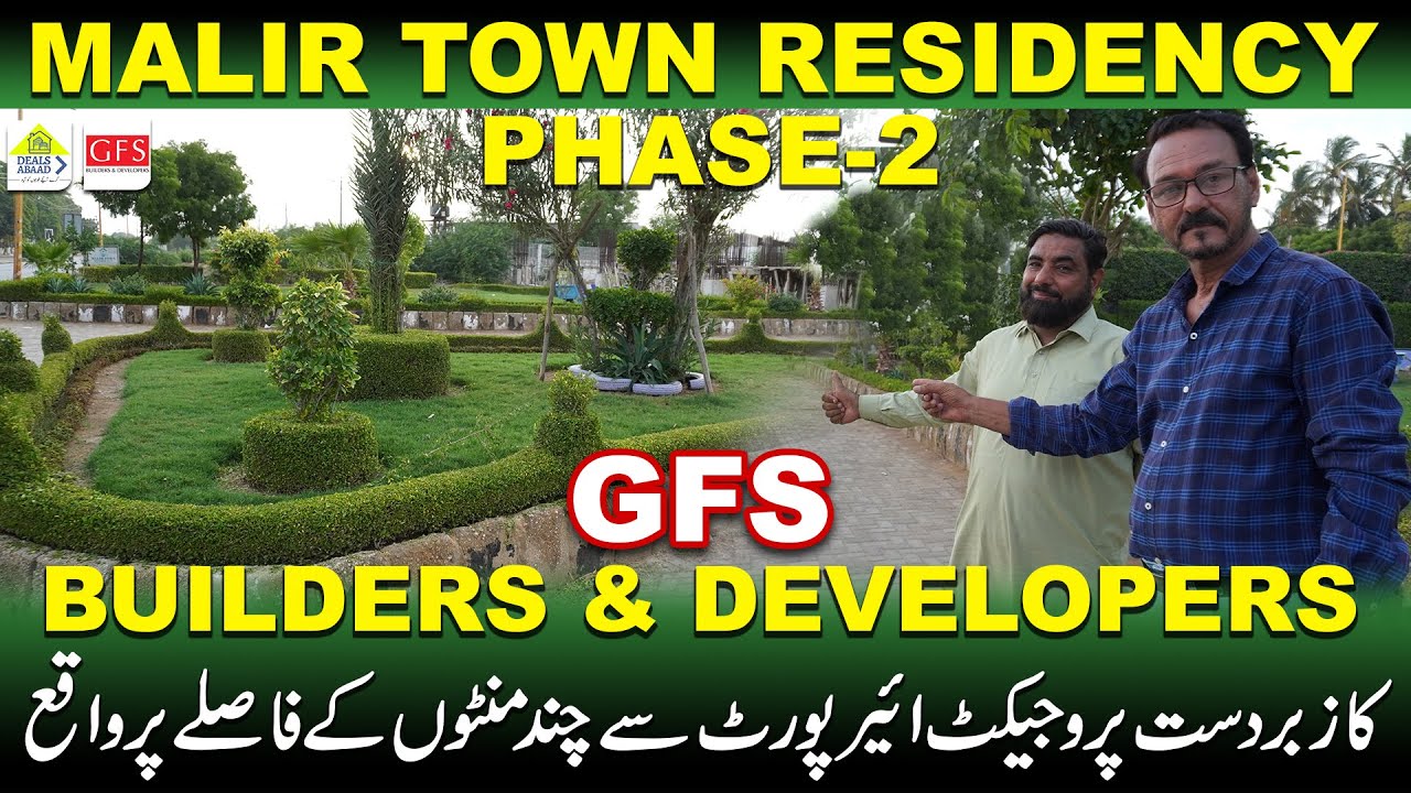 Malir Town Residency Phase 2 Nearest To Airport Wonderfull Project By GFS Builders & Developers