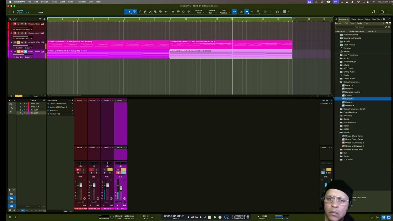 Making A Beat In Studio One (Fender Studio Pro)