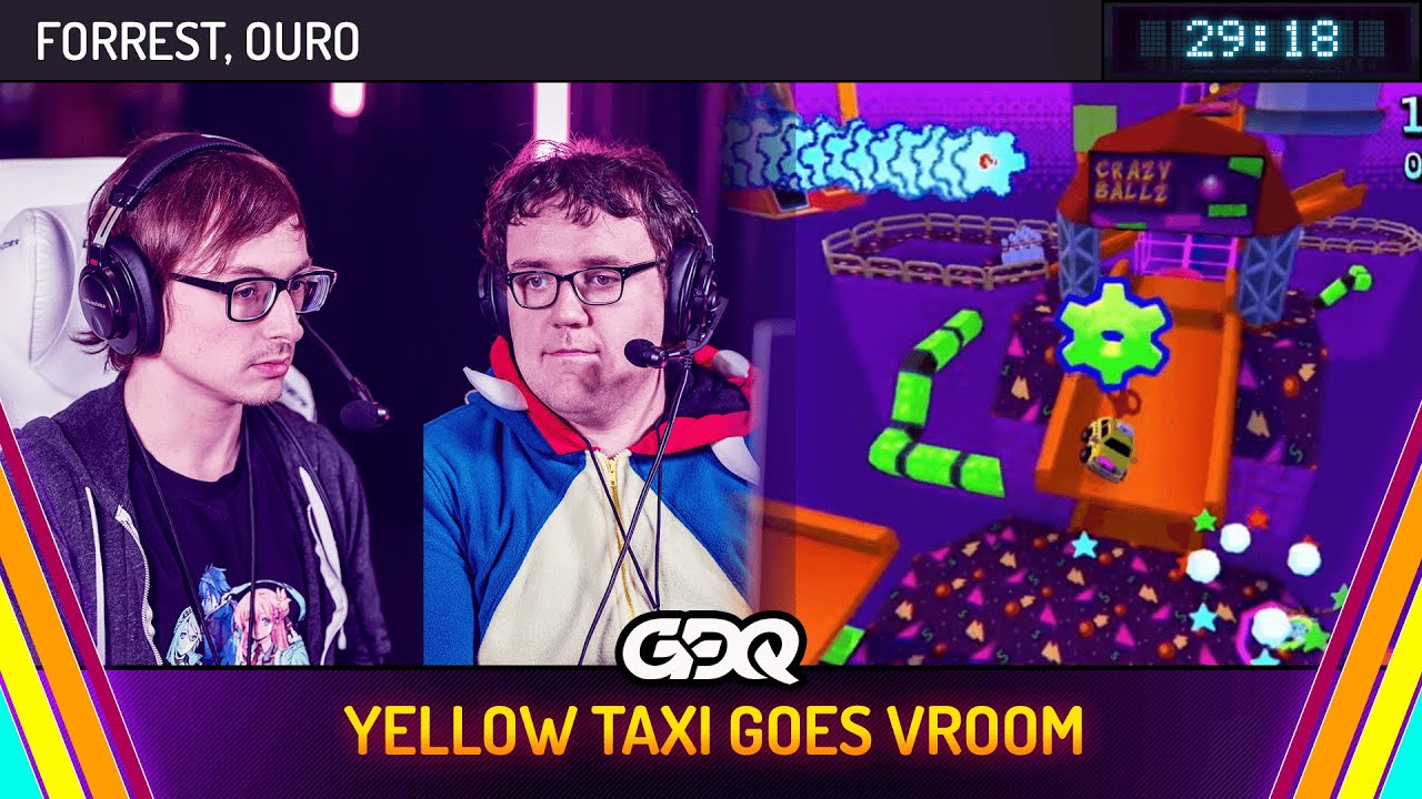 Yellow Taxi Goes Vroom by Forrest and Ouro in 29:18 - Summer Games Done Quick 2024