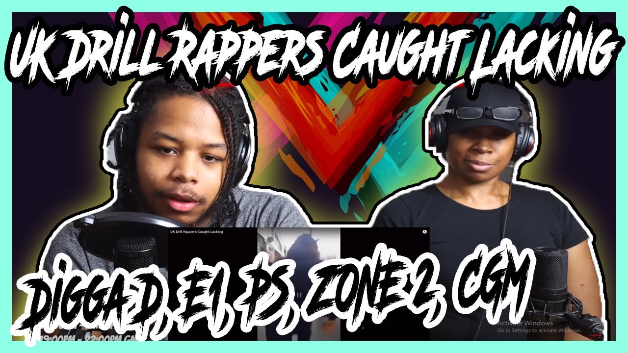 UK Drill Rappers Caught Lacking - Digga D, E1, PS, ZONE 2, CGM