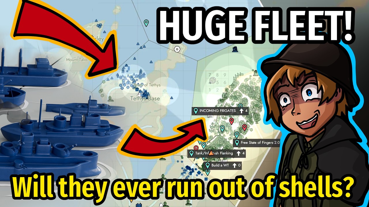 Cut Off and Building Tanks at The Front Line: The Siege of the Fingers | Foxhole WC 117