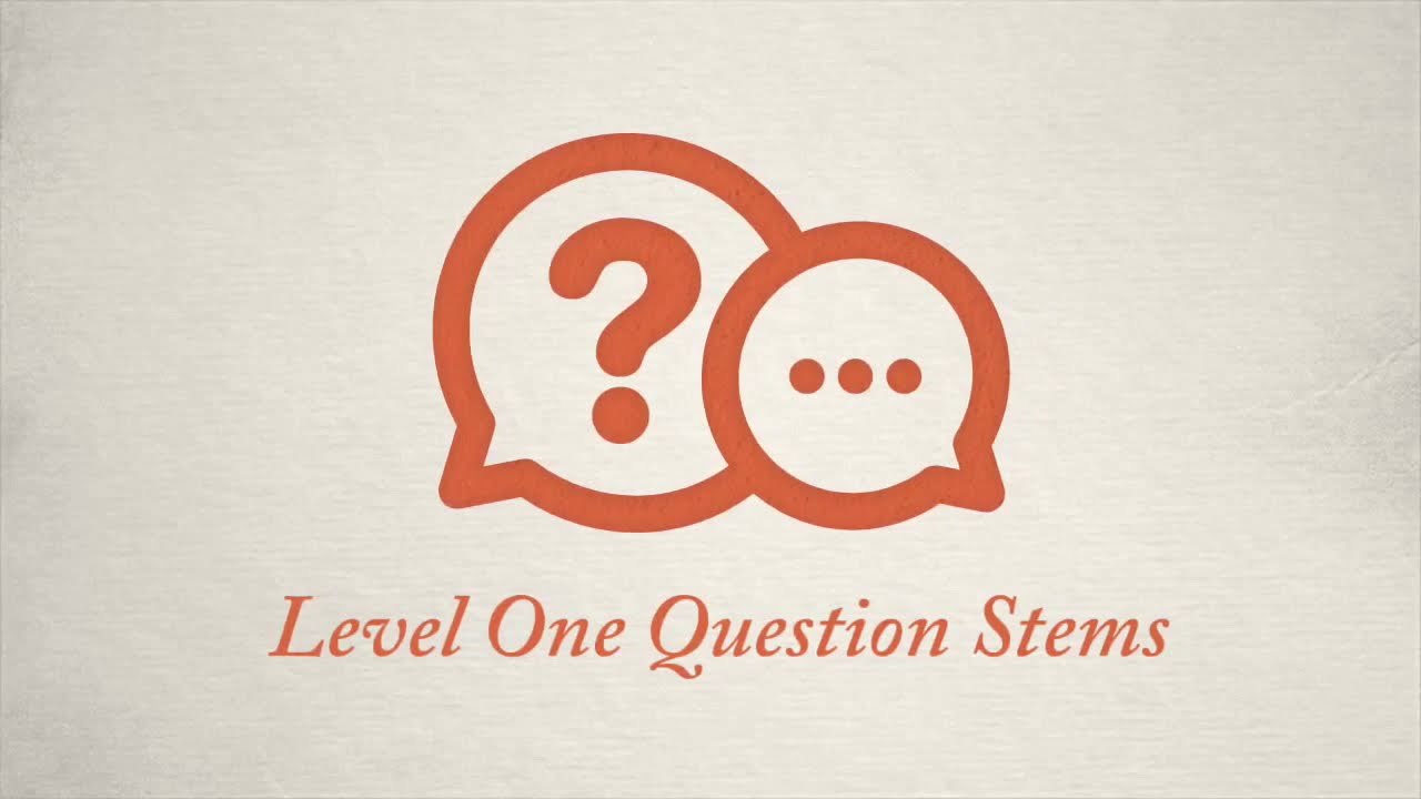 Webb's Depth of Knowledge - Level One (Recall)