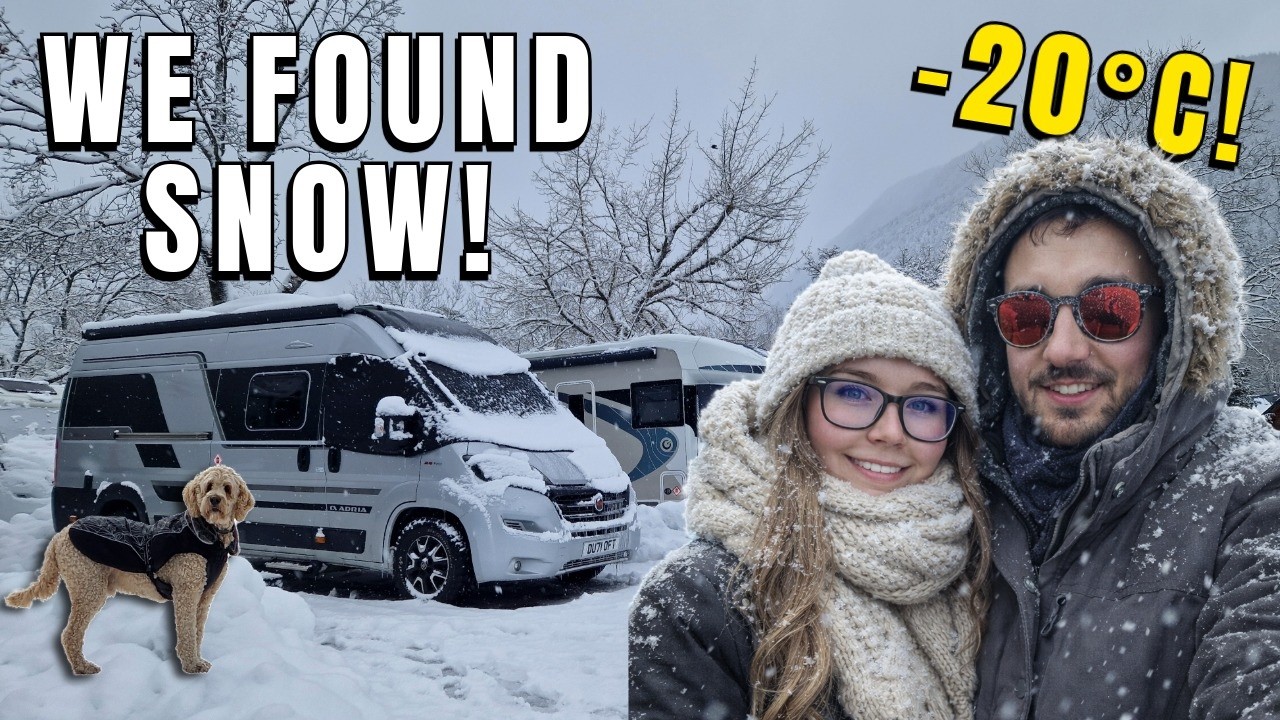 Our Coldest Night Yet | Surviving -20°C | Winter Vanlife Europe
