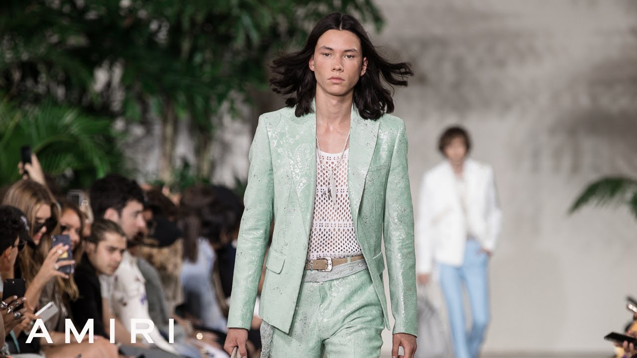 AMIRI SPRING-SUMMER 2020 RUNWAY SHOW