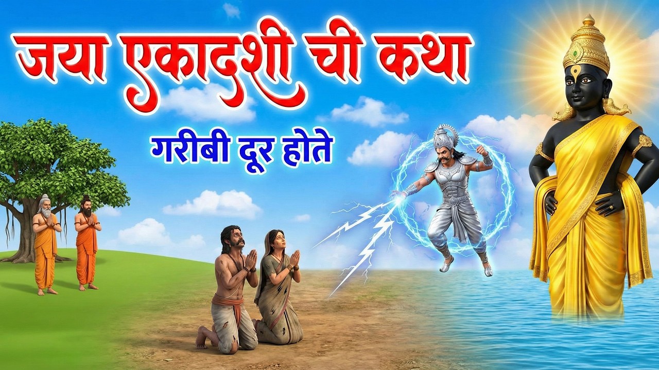 Jaya Ekadashi जया एकादशी ची महान कथा ऐकल्यानेच दरिद्रता कमी होते
