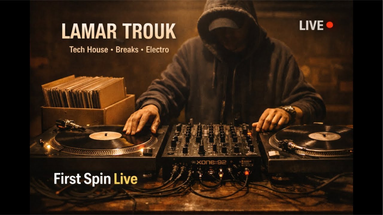 Lamar Trouk | Vinyl live session 031 | First Spin Live – Part II