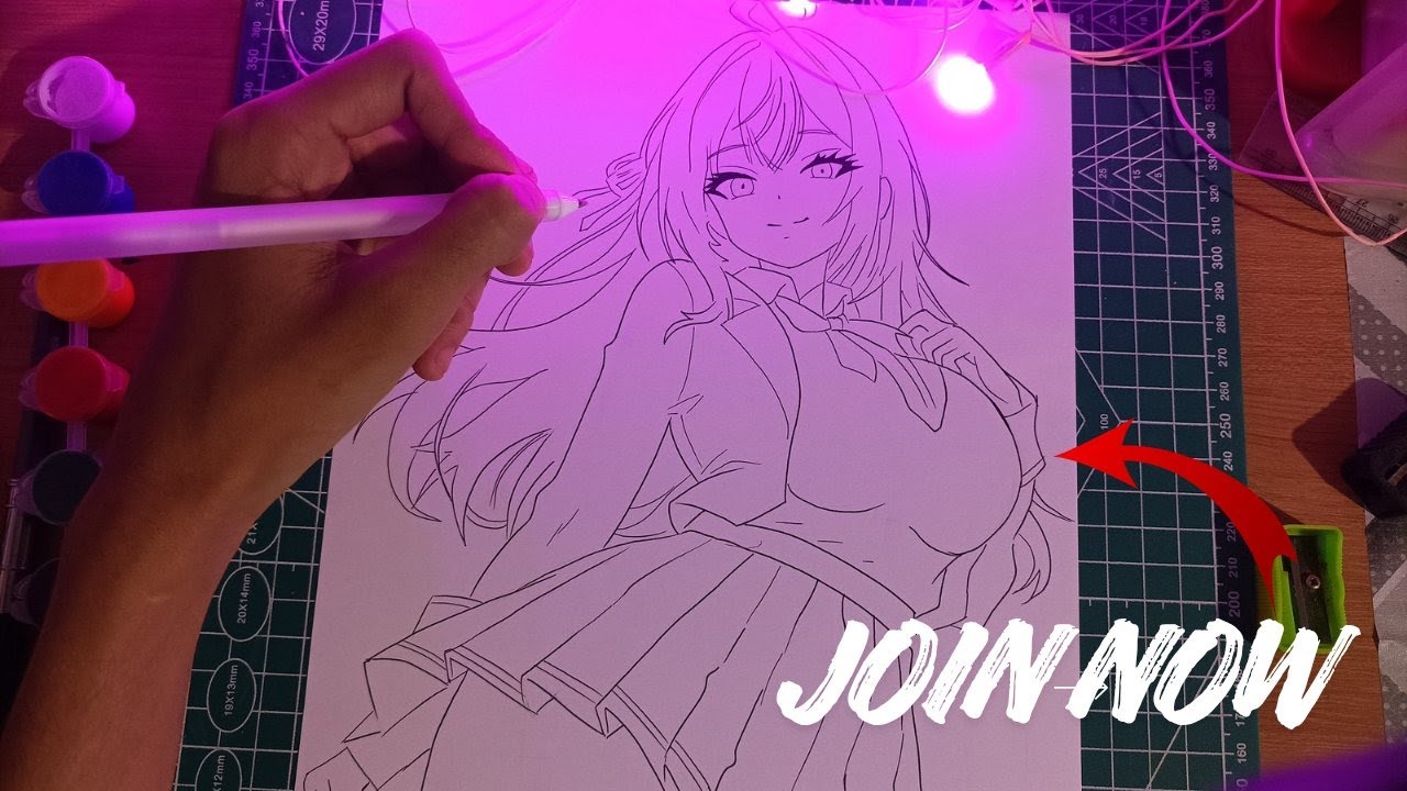✨ Drawing Anime girl  Alya ✨ 