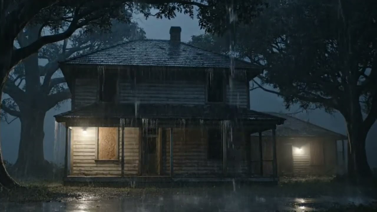 Strong Night Rain to Clear Your Thoughts & Heal Your Sleep