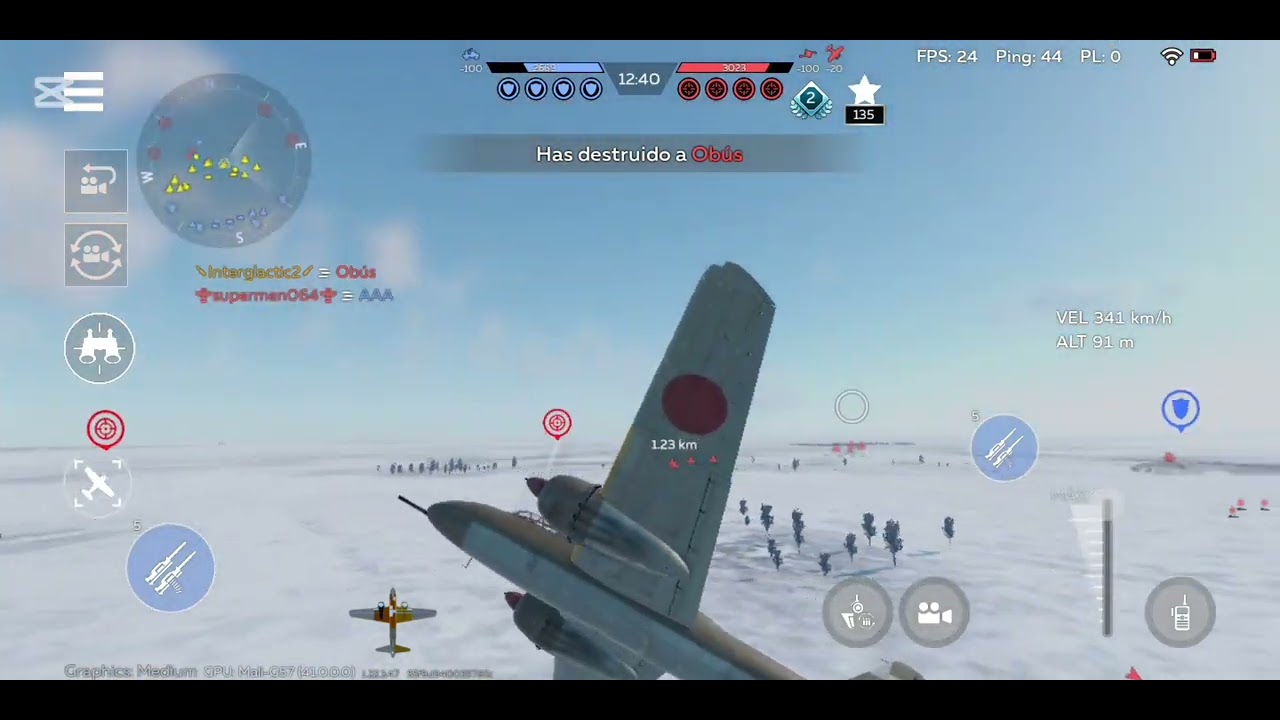 A 75mm gun but It flies!?