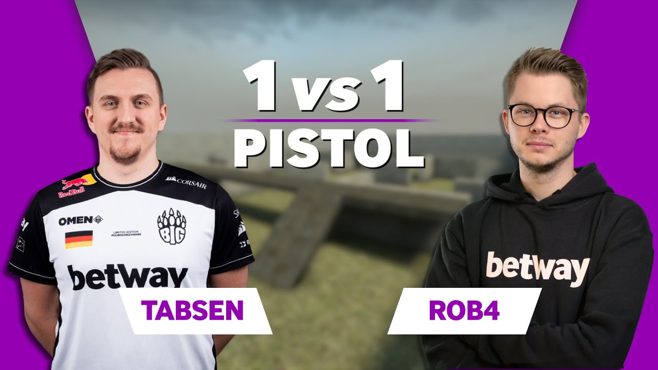 BIG tabseN vs Rob4 | CS:GO 1vs1 Pistol