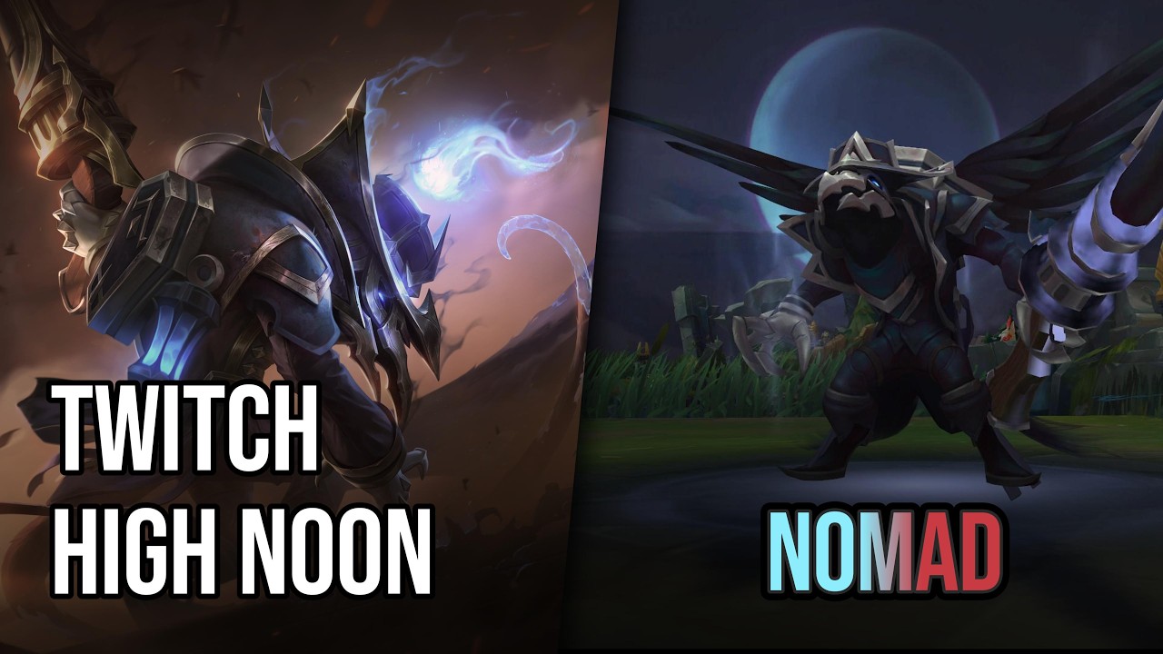 High Noon Twitch Skin - Nomad | League of Legends | Chromas Skin
