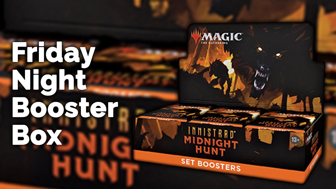 MTG Booster Box Opening - Innistrad Midnight Hunt Set Box - Magic: the Gathering FNBB