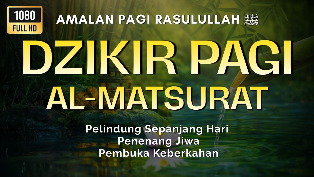 DZIKIR PAGI SESUAI SUNNAH RASUL - ZIKIR PEMBUKA PINTU REZEKI