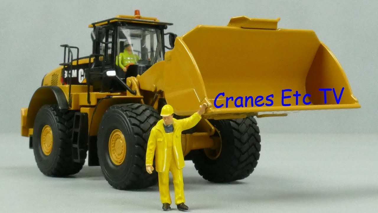 Diecast Masters Caterpillar 982M Wheel loader by Cranes Etc TV