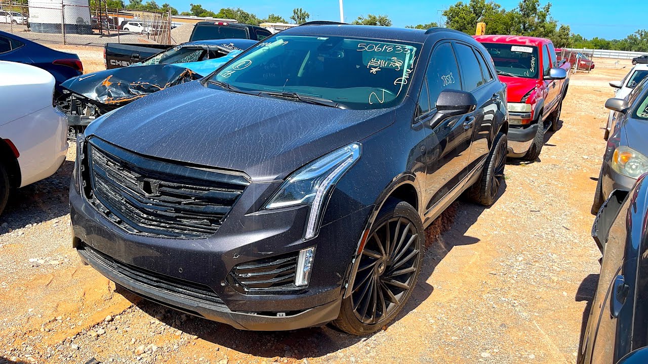 Copart Walk Around 8-24-21 + Barely Damaged 2017 Cadillac XT5!!!