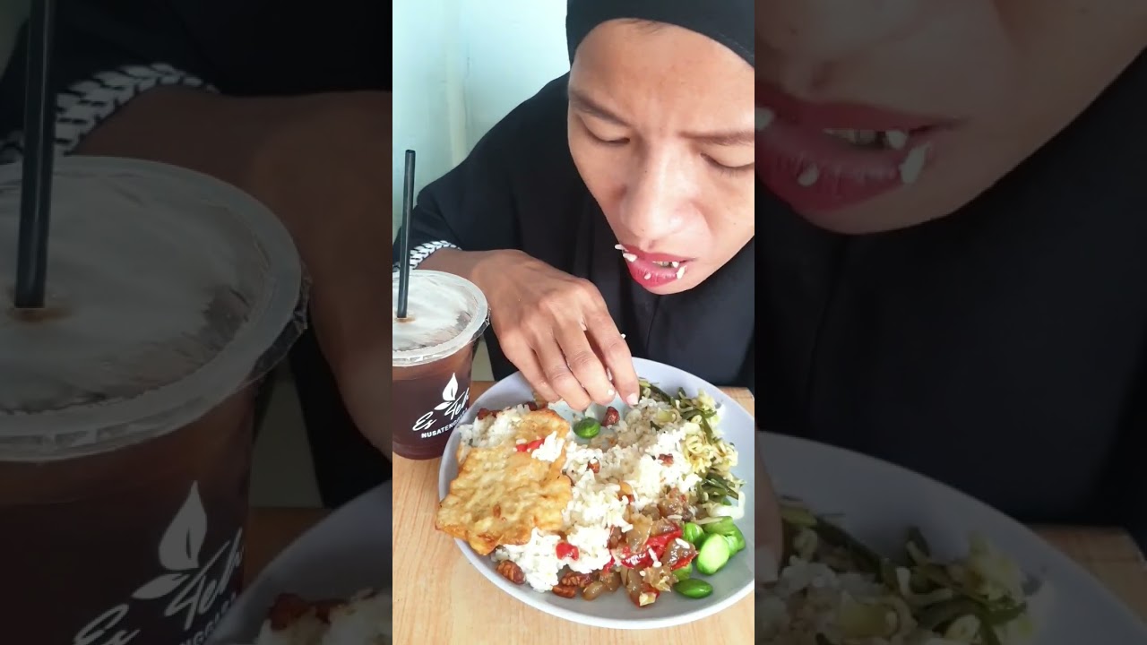 Mukbang Tumis Kikil Pete #asmr #eathingshow #mukbang #mukbangindonesian