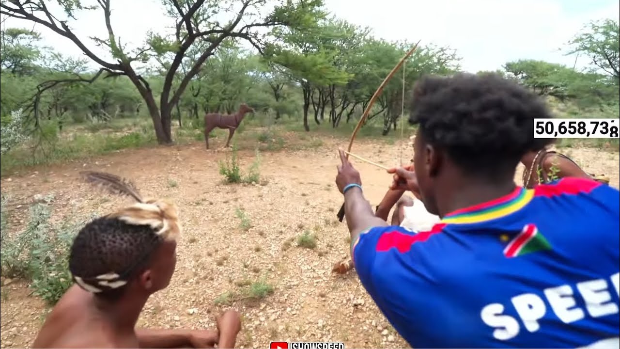 iShowSpeed Goes Hunting With The Tribe 🏹