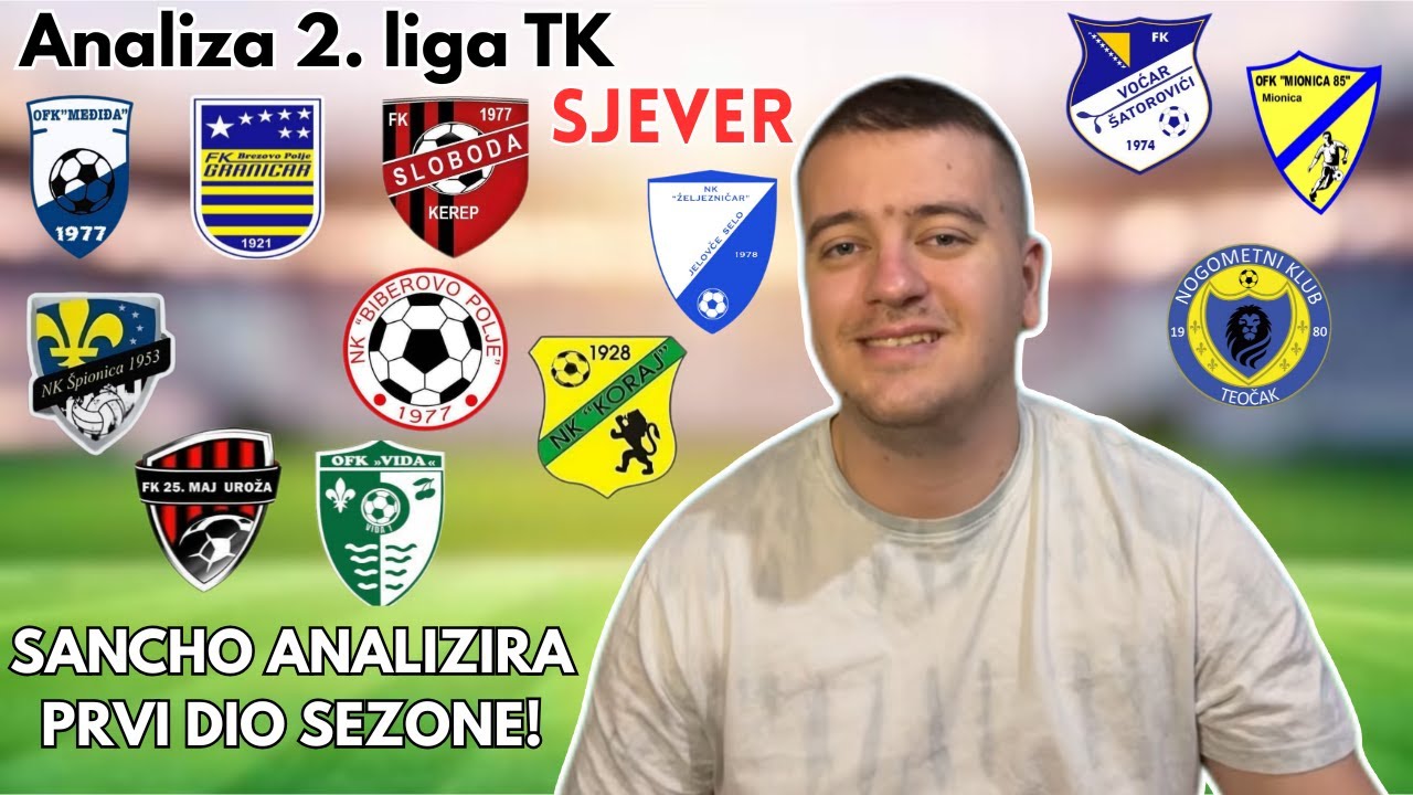 SANCHO ANALIZIRA POLUSEZONU NIŽIH LIGA! | Analiza 2. liga TK SJEVER ⚽