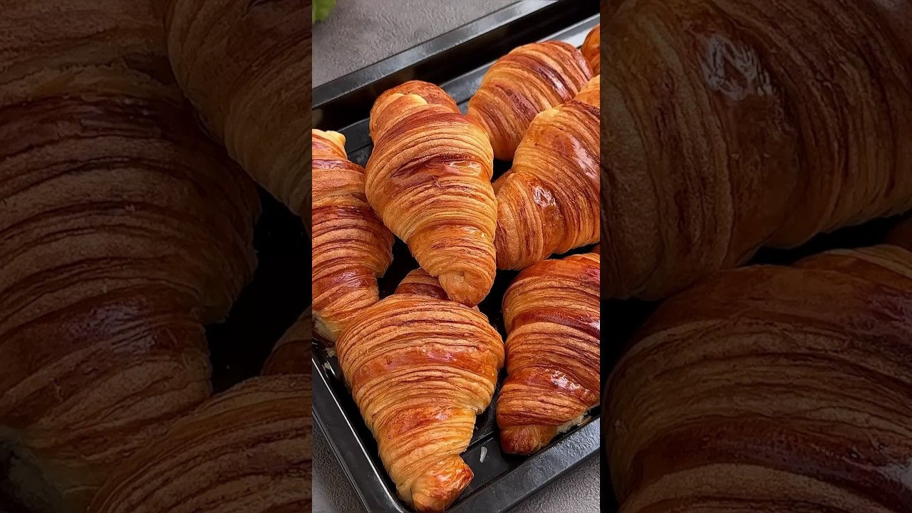 I'm addicted to making croissants at home ❤