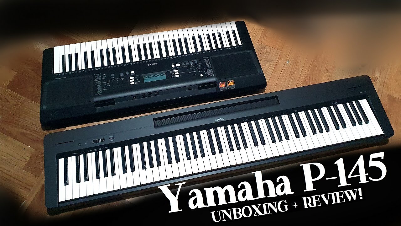 Yamaha P-145 UNBOXING + REVIEW!!