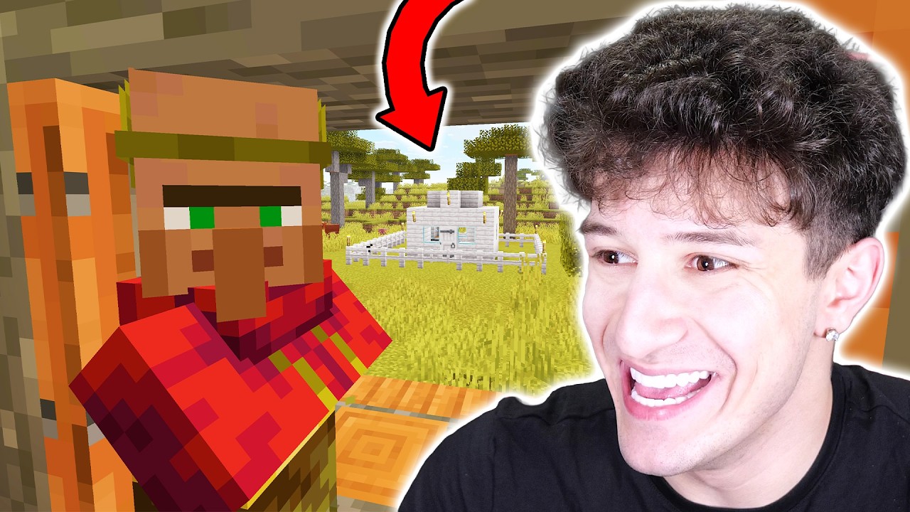 MİNECRAFT : KÖYE EV YAPTIM
