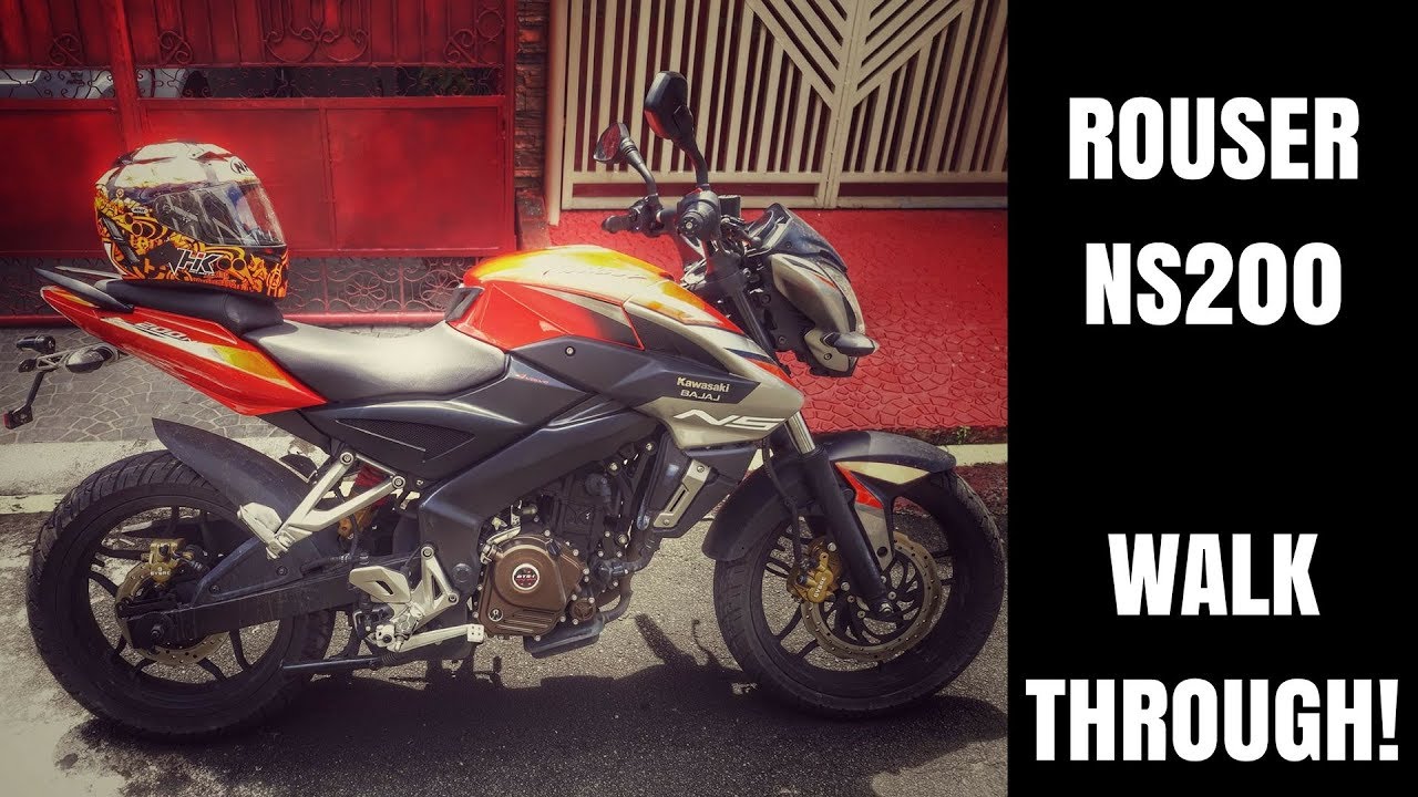 KASAWAKI ROUSER NS200 WALKTHROUGH 2017!