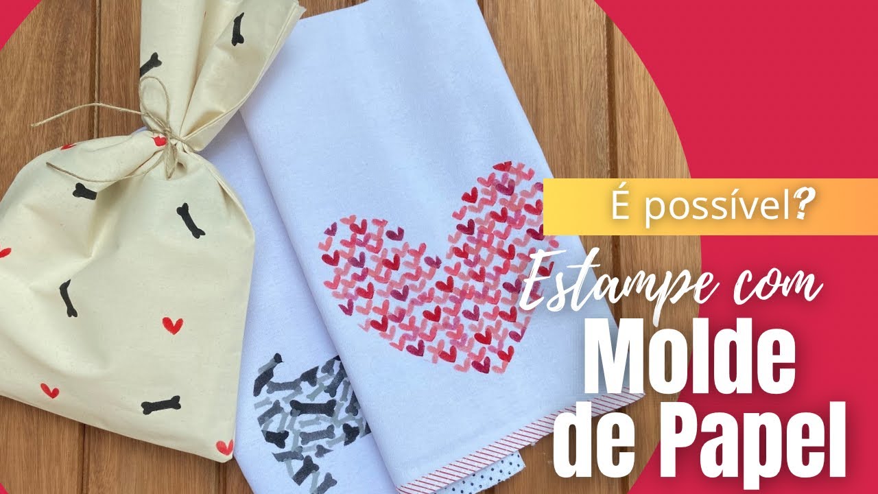 2 IDEIAS FÁCIL para Decorar Seus PANOS DE PRATO