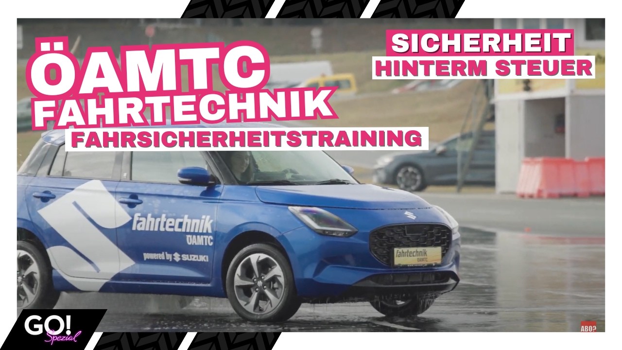 Was bringt das Fahrsicherheitstraining wirklich? - Das &Ouml;AMTC Mehrphasen Training - GO! Spezial