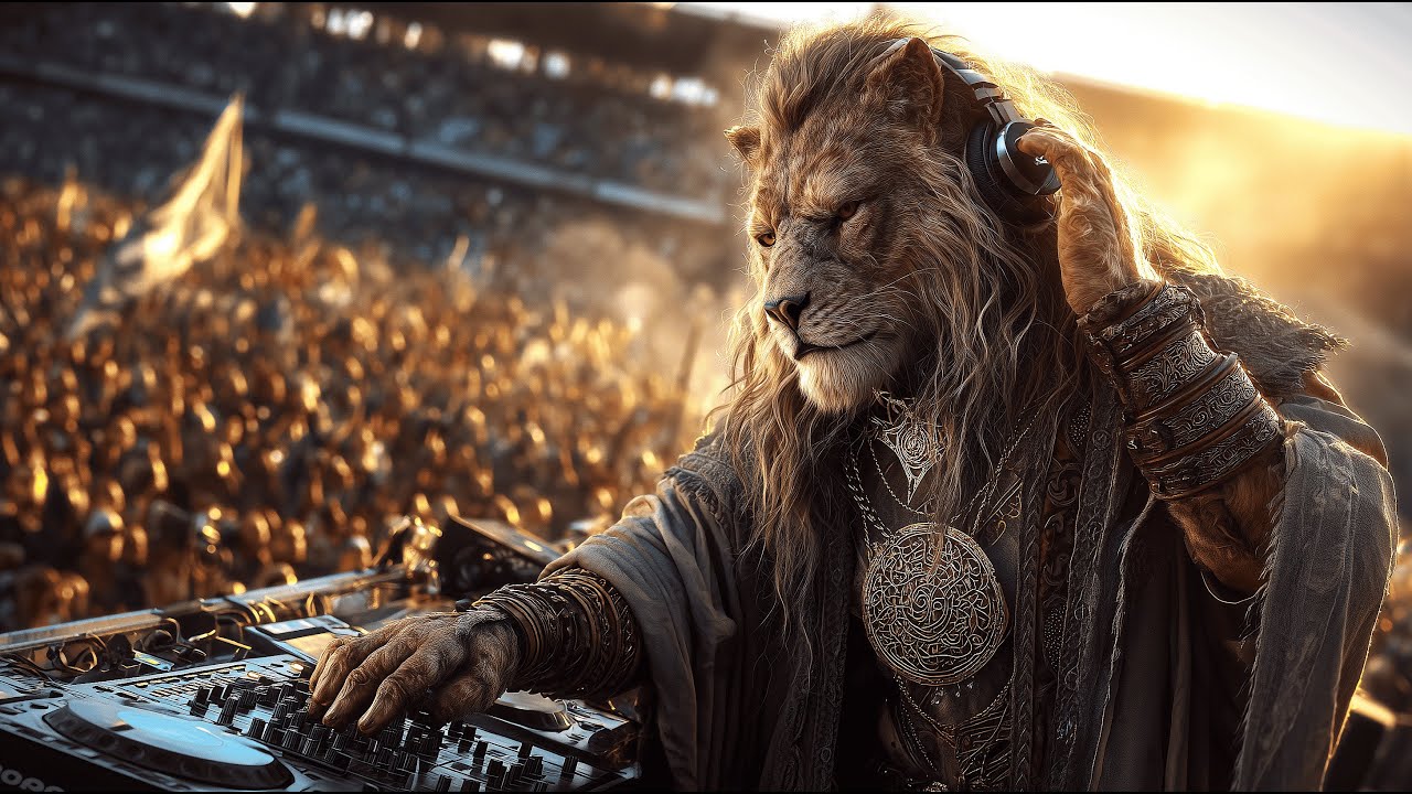🔥DJ Lion — Primal Spirit Ritual | Melodic Techno & Progressive House Journey 🦁