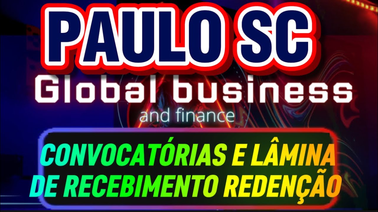 PAULO SC VALORES REDEN&Ccedil;&Atilde;O L&Acirc;MINA E LIBERA&Ccedil;&Atilde;O DESTINADA 