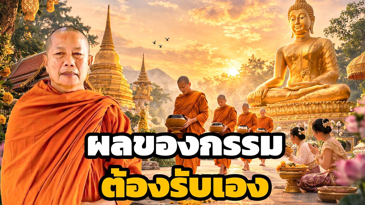 ผลของกรรม  ธรรมะคลายทุกข์ พระมหาบุญช่วย ปัญญาวชิโร 3