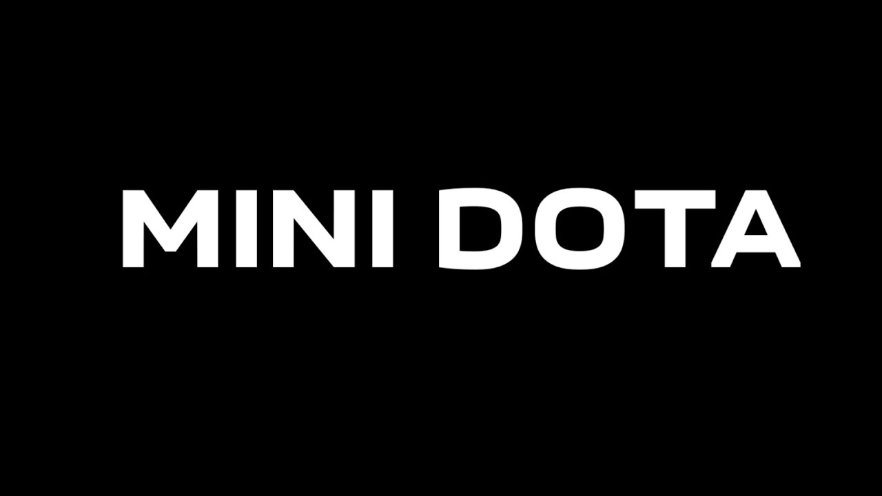 W3 Champions Mini Dota 3v3 Intro