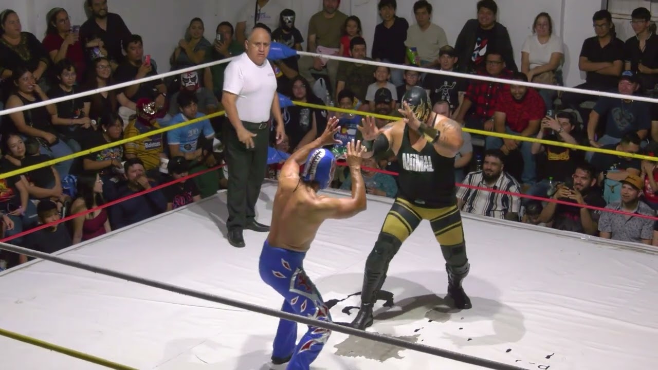 Oro Negro, Oro Negro Jr e Infierno vs Lumino, King Boy y Destello