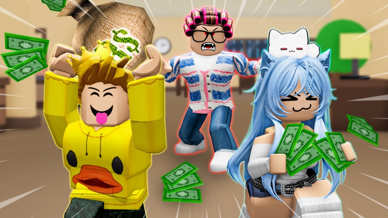 ROBLOX Rob The House, But We Still Poor💰FUNNY MOMENTS (GRANDMA 2)