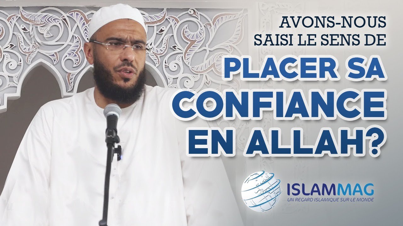 NOUS N'AVONS PAS CONFIANCE EN ALLAH!