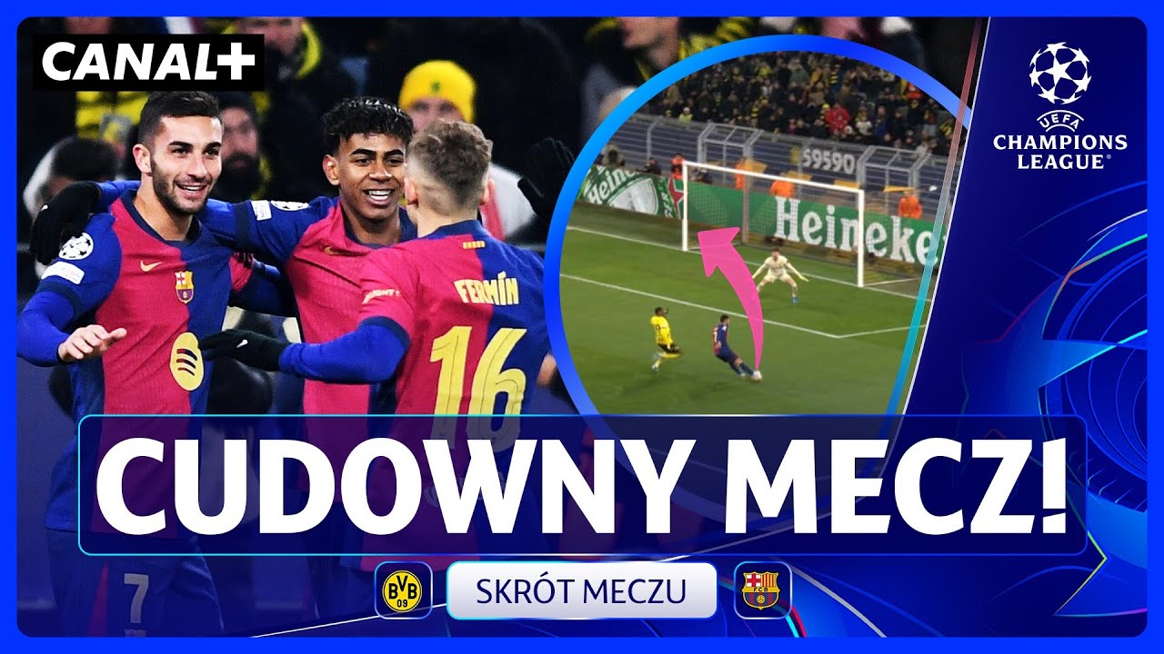 PARTIDAZO W DORTMUNDZIE! SZALONE WIDOWISKO! BORUSSIA - BARCELONA, SKRÓT MECZU