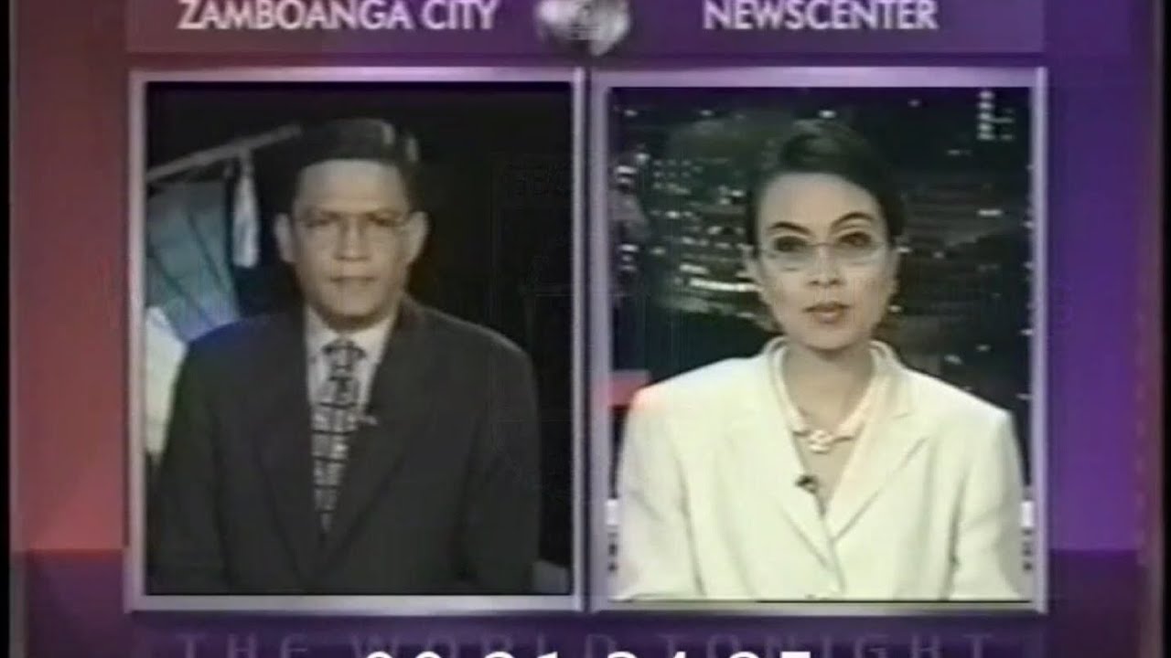 ABS-CBN's The World Tonight - 1996 ARMM Elections - Full Broadcast - September 6, and 9, 1996