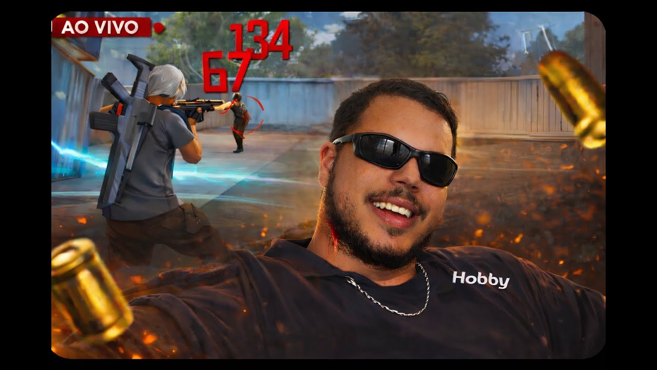 🔥FREE FIRE AO VIVO 🔥 AP 4X4 ON -⚡ - #hobby