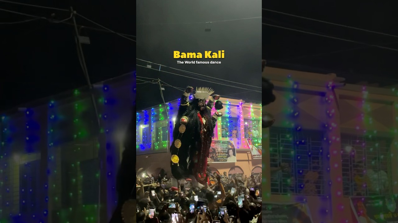 Bama kali r world famous dance ❤️#maakali #kalipuja #bamakali #visarjan #kalimaa #dance #shantipur