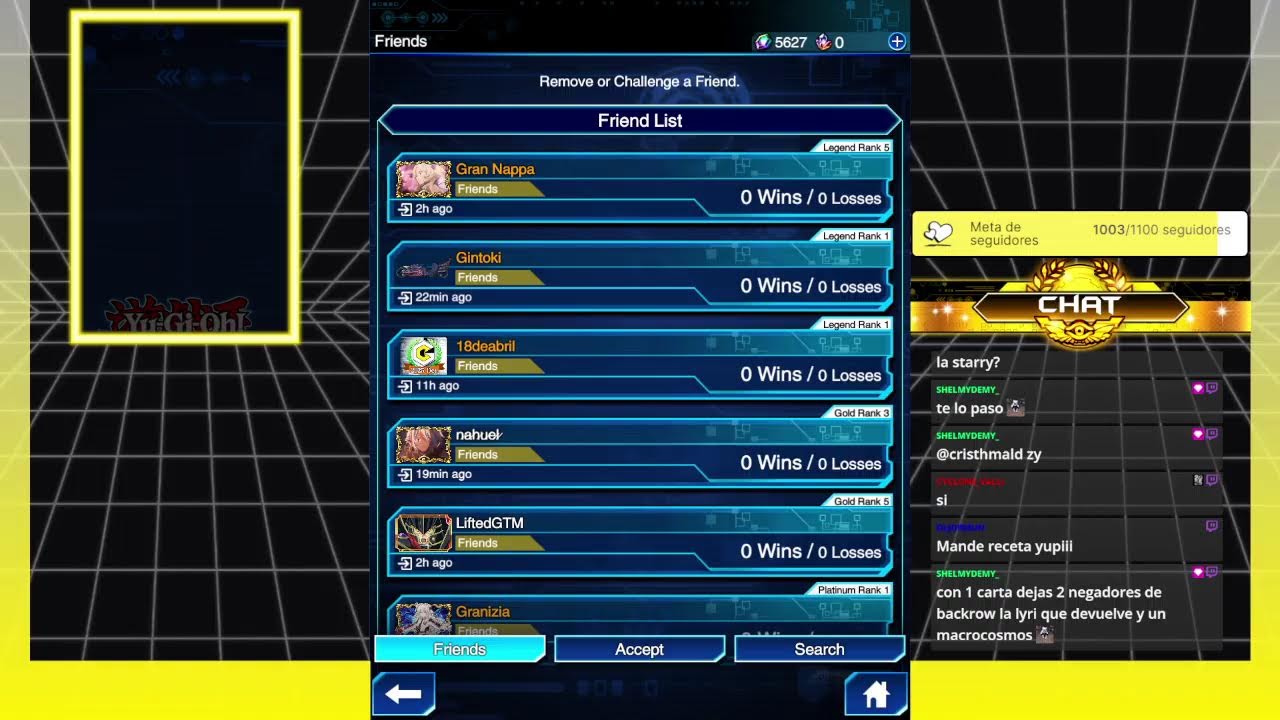 Reviviendo el canal - Primer directo del año !! Duel Links