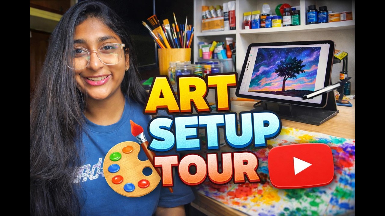 Art Setup Tour | Odia Vlog | Odia