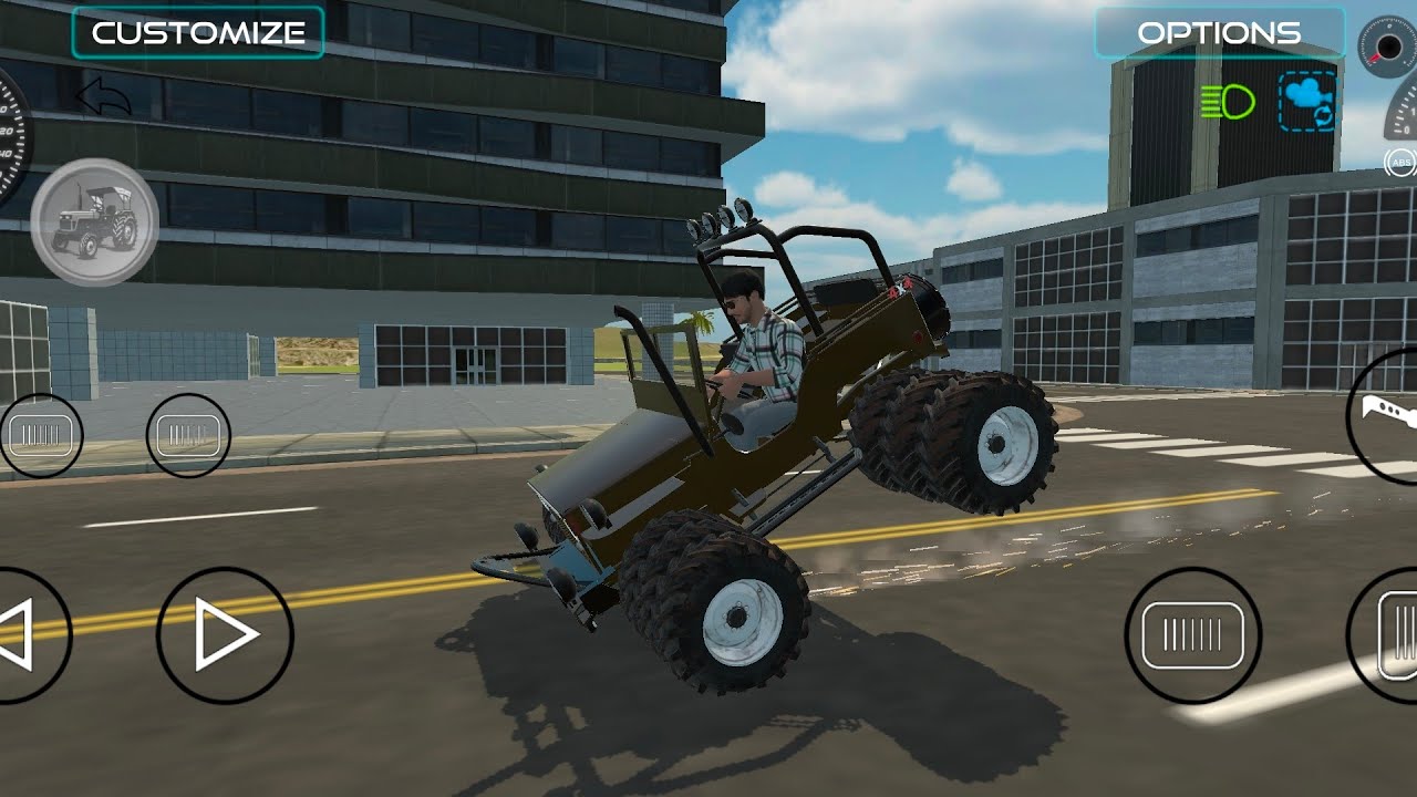 Landy jeep Full Stunt 4x4 Indian Vehicles Simulator 3D New Update 🔱💯 2026 | New Version 