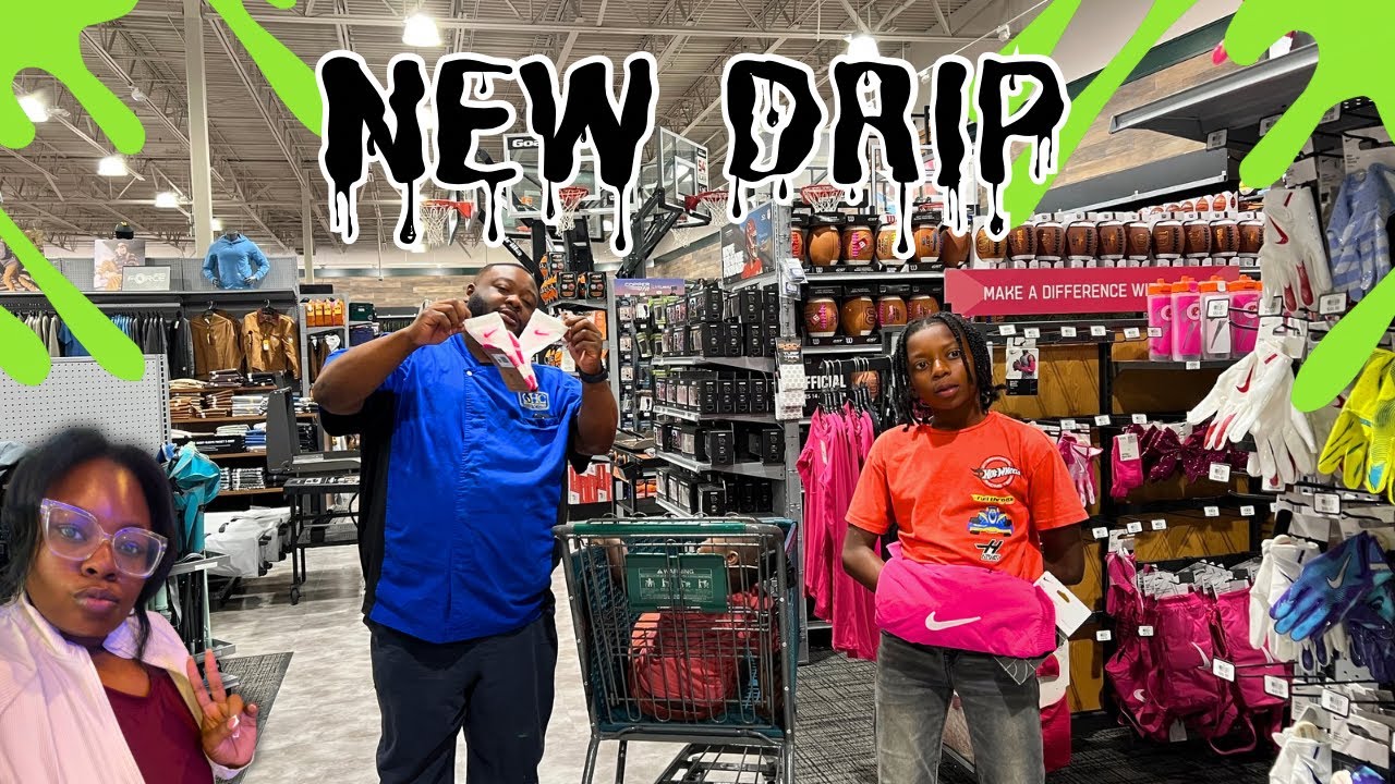 Футбольный дрип-чек! Вечерний шопинг в Dick&rsquo;s Sporting Goods с тренером Маркусом и Ти Джеем ✅