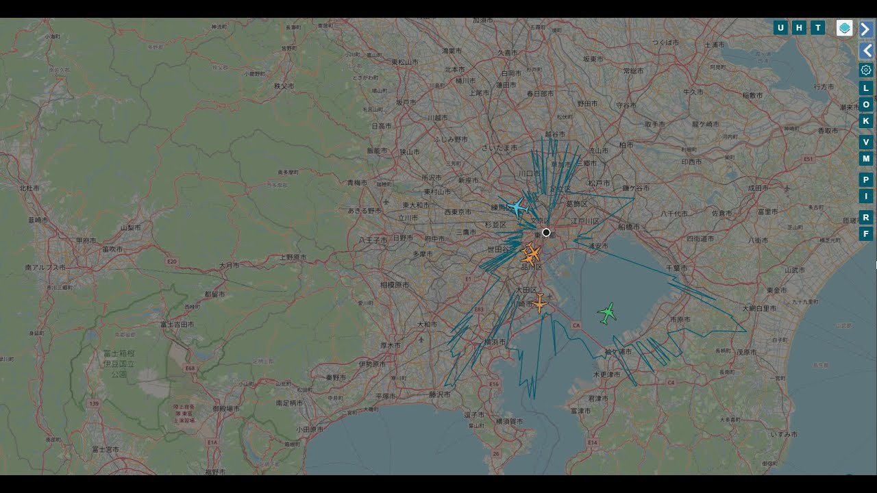 🔴【ADS-B】 Aircraft Radar | LIVE | Japan