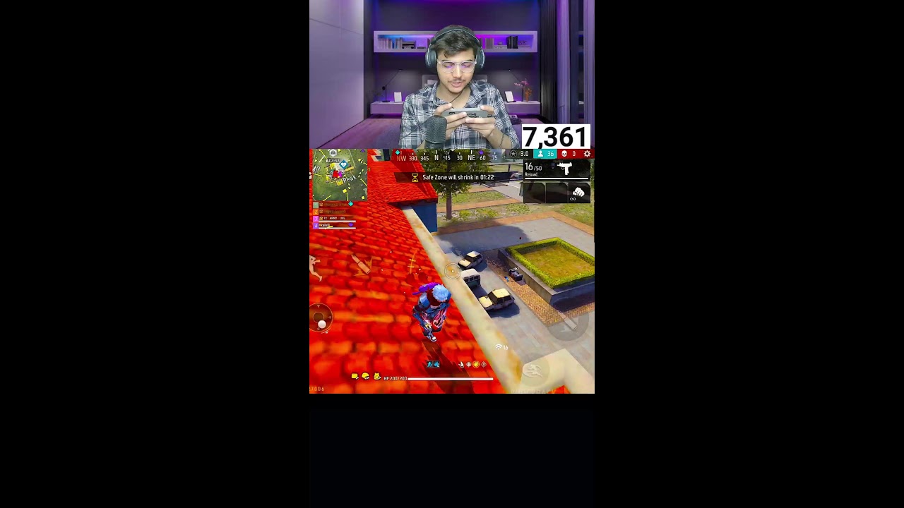 🔴 LIVE | Top 1 Grandmaster Push 🔥 | Free Fire Shorts Live #shorts #shortslive #freefire