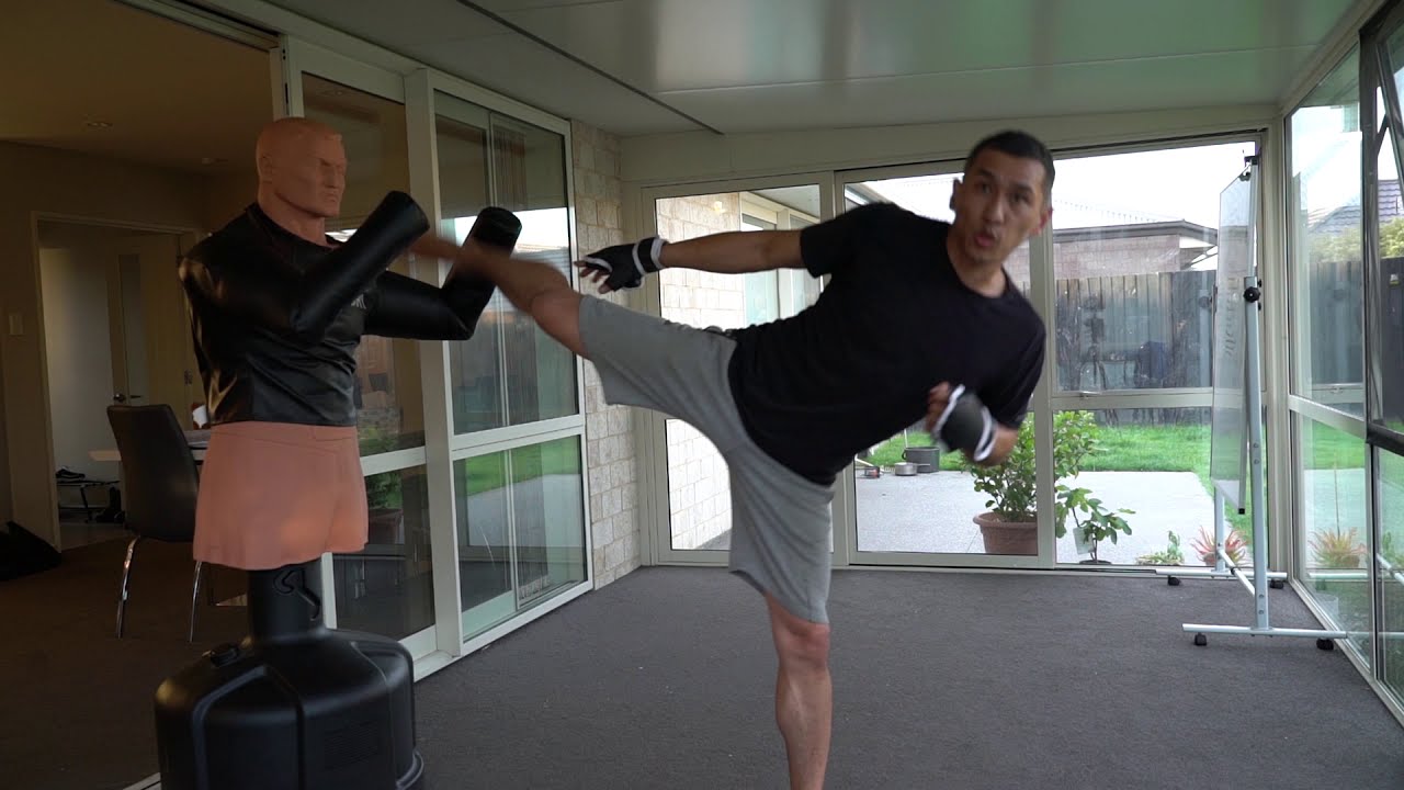 No Telegraph Kick + Rib Kick Technical Demonstration