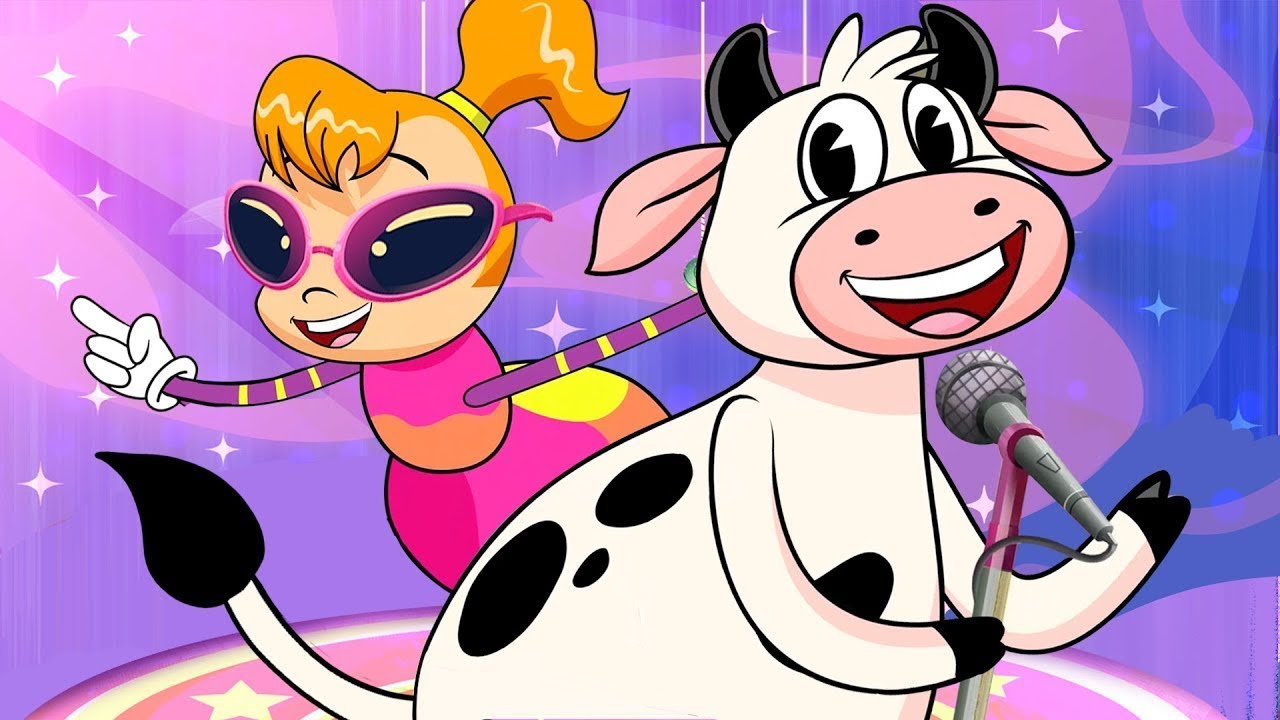 La Vaca Lola Baila con su Cola | Canciones Infantiles | La vaca Lola