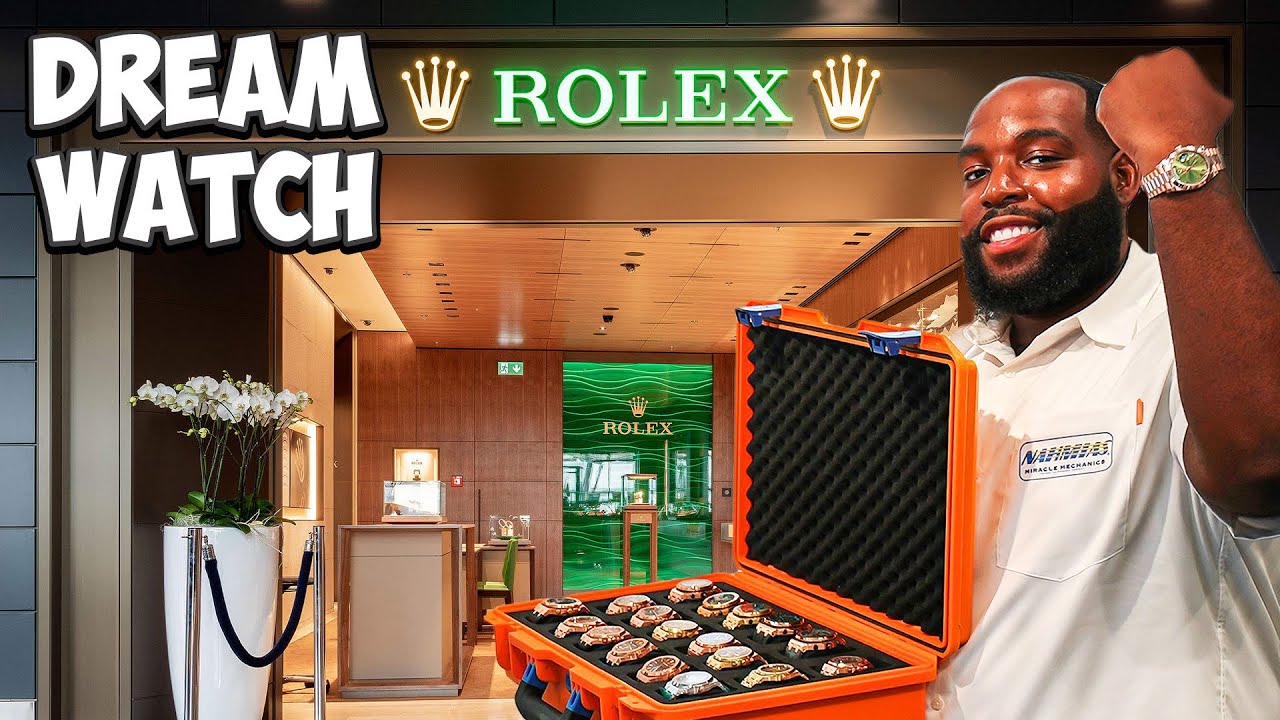 I SPENT $60,000 AND BOUGHT MY DREAM ROLEX WATCH!