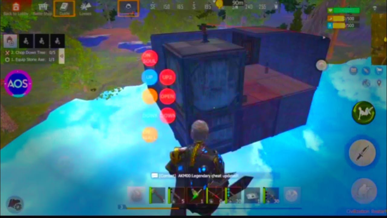 Last Island of survival Lite hack Easy bage base Raid underground base 😈New 2025 hack 25k views 